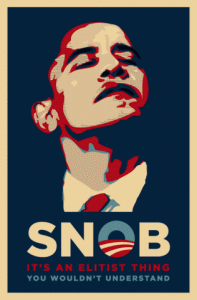 Obama snob