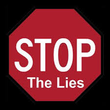 Stop the lies